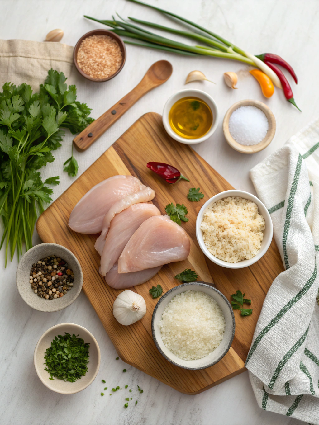 Best Smothered Chicken and Rice Recipe for a Cozy Dinner ingredients