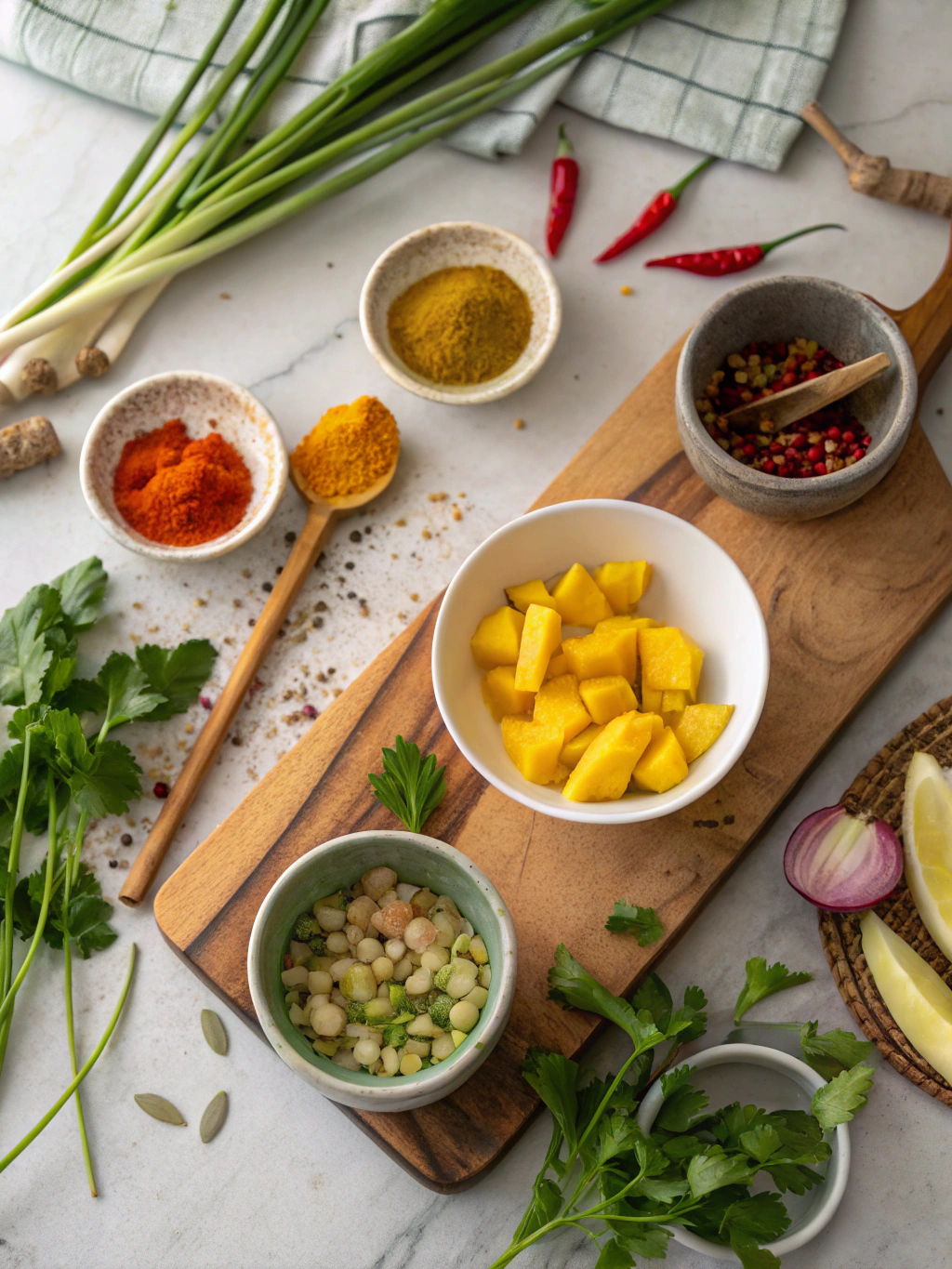 Thai Yellow Curry Recipe Final Dish Presentation
